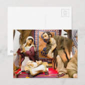 Carte Postale Nativité (Devant / Derrière)