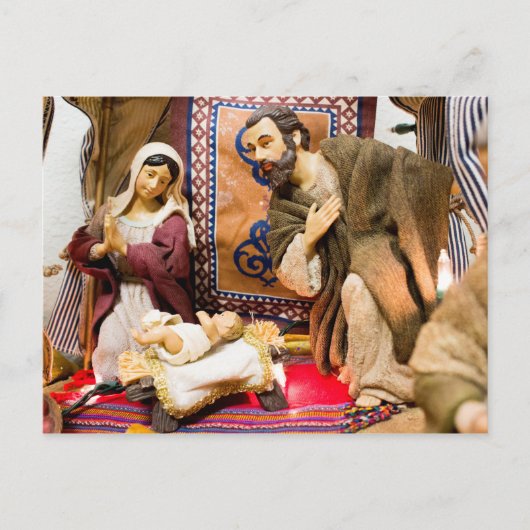 Carte Postale Nativité (Devant)