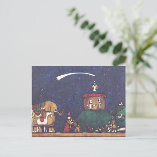 Carte Postale Nativité (Debout devant)