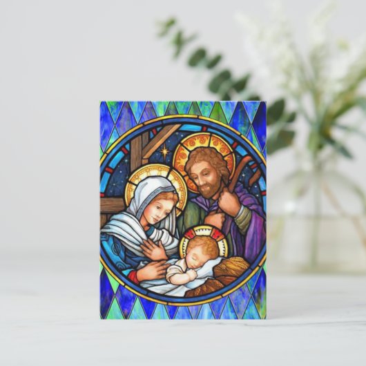 Carte Postale Nativité (Debout devant)