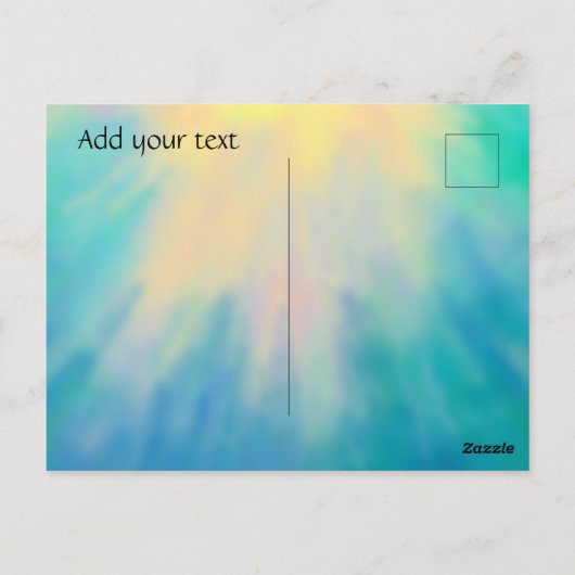 Carte Postale Nativité (Dos)