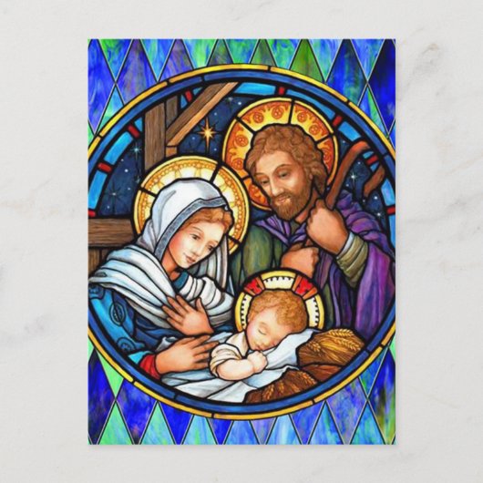 Carte Postale Nativité (Devant)