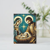 Carte Postale Nativité (Debout devant)