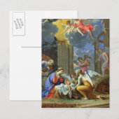 Carte Postale Nativité, 1667 (Devant / Derrière)