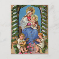 Nativité Avec Madonna Et Enfant
