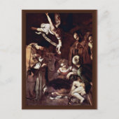 Carte Postale Nativité Avec Saint-Laurent Et Saint-François Par (Devant)