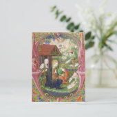 Carte Postale Nativité, école d'Italie du Nord (Debout devant)