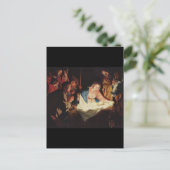 Carte Postale Nativité Gerard van Honthorst (Debout devant)