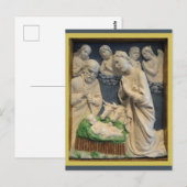 Carte Postale NATIVITÉ Luca Della Robbia (Devant / Derrière)