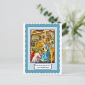 Carte Postale Nativité traditionnelle (Debout devant)