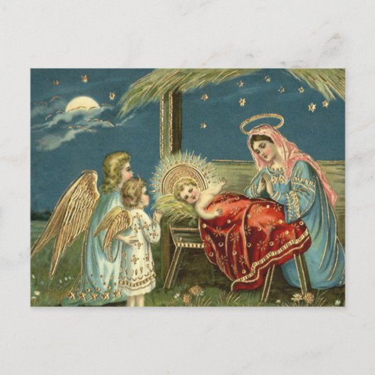 Carte Postale Nativity Scene Bethlehem (Devant)