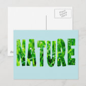 Carte Postale Nature (Devant / Derrière)