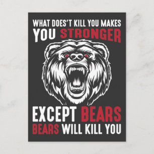 Carte Postale Nature Camping Vacances en plein air Camper Forest