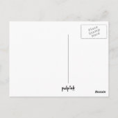 Carte Postale Nature | Coeur dans le sable (Dos)