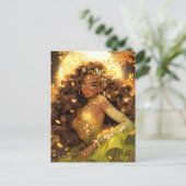 Carte Postale Nature Déesse Imaginaire afro-américain Art (Debout devant)