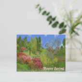 Carte Postale Nature du printemps (Debout devant)