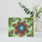 Carte Postale Nature Florale arroses (Debout devant)