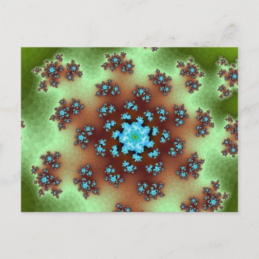 Carte Postale Nature Florale arroses (Devant)