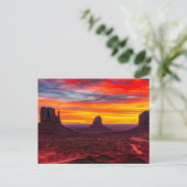 Carte Postale Nature Inspirations Mountain Valley, Utah (Debout devant)