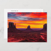 Carte Postale Nature Inspirations Mountain Valley, Utah (Devant / Derrière)