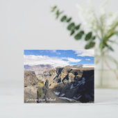 Carte Postale Nature islandaise (Debout devant)