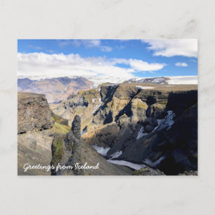 Carte Postale Nature islandaise