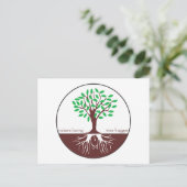 Carte Postale Nature Love Tree Hugger (Debout devant)