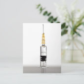 Carte Postale nature morte, arrière - plan blanc (Debout devant)