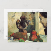 Carte Postale Nature morte avec le profil de Charles Laval (Devant / Derrière)