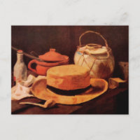 Nature morte Chapeau de paille jaune de Vincent va