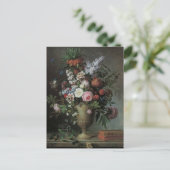 Carte Postale Nature morte de fleurs de Tessier (Debout devant)