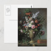 Carte Postale Nature morte de fleurs de Tessier (Devant / Derrière)