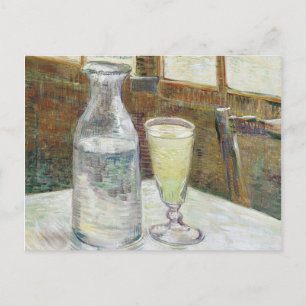 Carte Postale Nature morte de Vincent Van Gogh avec de l'absinth