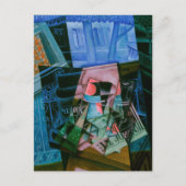 Carte Postale Nature morte devant une fenêtre ouverte de Juan Gr (Devant)