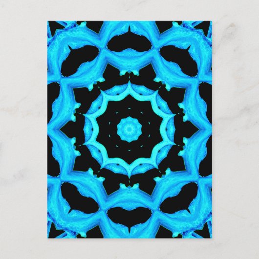 CARTE POSTALE NATURE OCÉAN BLEU (Devant)