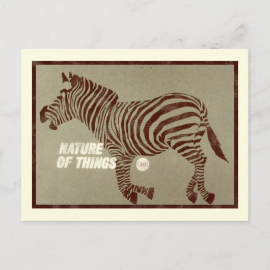 Carte Postale  Nature of Things - Habillage promotionnel (1966) (Devant)