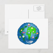 Carte Postale Natures Planète (Devant / Derrière)