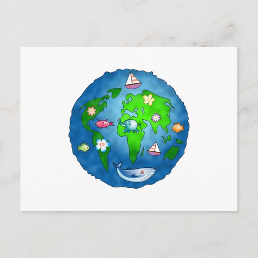 Carte Postale Natures Planète (Devant)