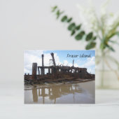 Carte Postale naufrage du fraser (Debout devant)