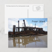 Carte Postale naufrage du fraser (Devant / Derrière)