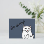 Carte Postale Naughty Cat (Debout devant)