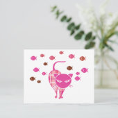 Carte Postale Naughty Cat (Debout devant)