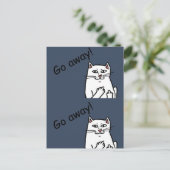 Carte Postale Naughty Cat (Debout devant)