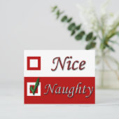 Carte postale Naughty Holiday (Debout devant)