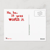 Carte Postale Naughty M. Rogers (Dos)