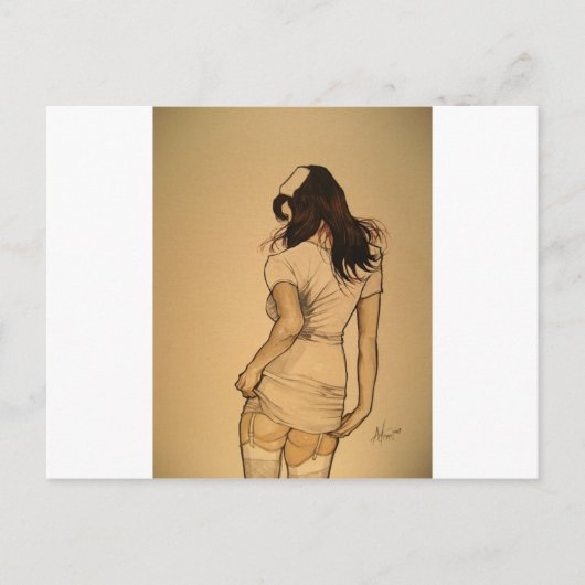 Carte Postale Naughty Nurse (Devant)