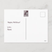 Carte postale Naughty ou Nice Holiday (Dos)