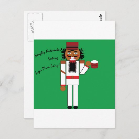 Carte Postale NaughtyNutcracker (Devant / Derrière)