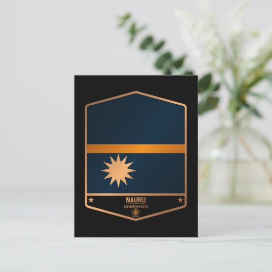 Carte Postale Nauru (Debout devant)