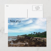 Carte Postale nauru côtier (Devant / Derrière)